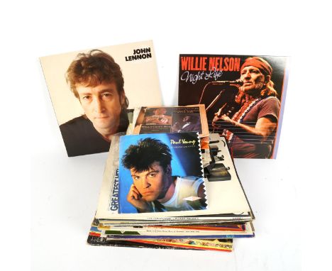 Vintage vinyl LPs and records 