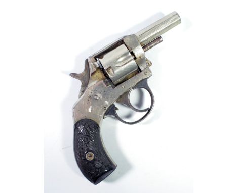 H&R ARMS CO; a five shot rimfire revolver, the frame stamped 'Young America Bull Dog', and also inscribed to the octagonal ba