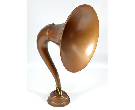 A painted unnamed radio speaker, height 63.5cm.