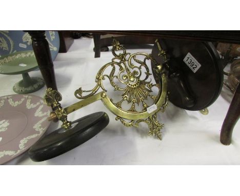 Antique gas wall light converted to electric