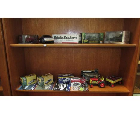 A quantity of boxed Die cast including Corgi James Bond, Eddie Stobart tin plate tractor also Dinky & Corgi