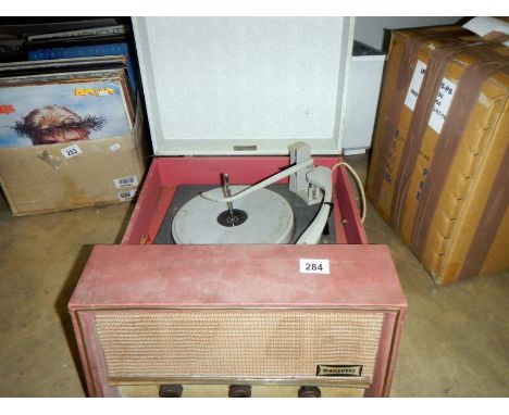 A Dansette record player