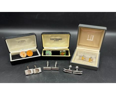 A selection of contemporary and novelty cufflinks