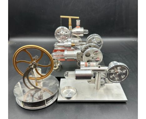 A Selection of five Stirling engine models