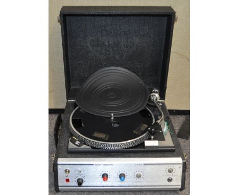 A record player