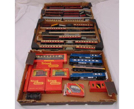 A quantity of model railways to include coaches, rolling stock and Intercity 125 engine