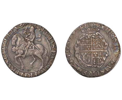 Charles I (1625-1649), York mint, Halfcrown, anomalous issue similar to Gp 3 [type 6], mm. lion, 10.79g/6h (Besly Appendix 3,