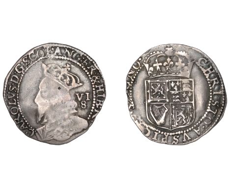 Charles I (1625-1649), Second coinage, Half-Merk, no mm., 3.22g/11h (Murray obv. c; SCBI 35, 1420; B 1, fig. 1001 var.; S 554