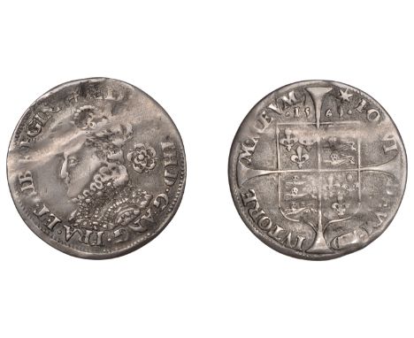 Elizabeth I (1558-1603), Milled coinage, Threepence, 1563, mm. star, bust D, cross pattée on rev., 1.59g/7h (Borden & Brown 4