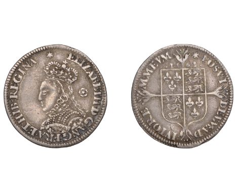 Elizabeth I (1558-1603), Milled coinage, Threepence, 1562, mm. star, bust D, 1.55g/6h (Borden & Brown 46 [O1/R1], this coin c