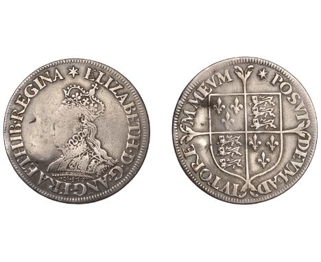 Elizabeth I (1558-1603), Milled coinage, Shilling, undated [1560-1], mm. star, bust A, decorated dress, 32mm, 6.06g/6h (Borde