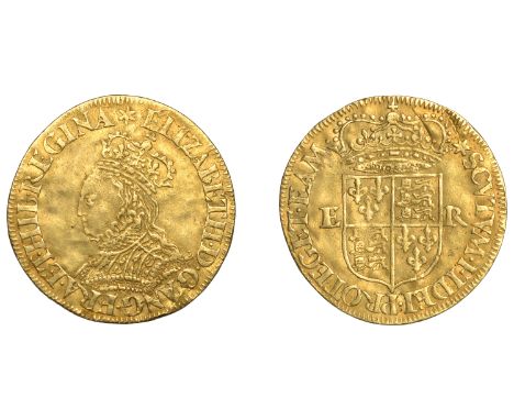 Elizabeth I (1558-1603), Milled coinage, Gold Crown, undated [1561], mm. star, bust A, elizabeth d g ang fra et hib regina, c