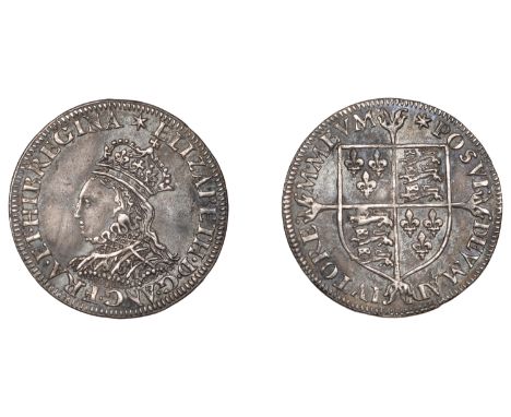 Elizabeth I (1558-1603), Milled coinage, Halfgroat, undated [1560-1], mm. star, bust A, 0.98g/6h (Borden & Brown 20 [O1/R1], 