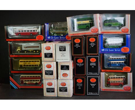 22 Boxed EFE Exclusive First Editions diecast models to include De-Regulation, De-Luxe Series etc, vg 
