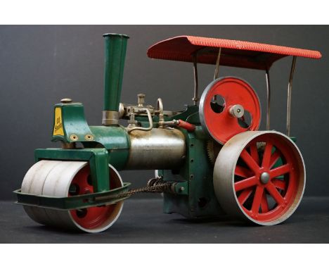 Wilesco Old Smokey Steam Engine, good used condition with loose roof 