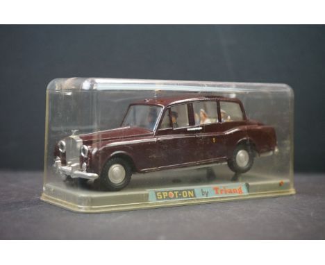 Cased Triang Spot On Royal Rolls Royce diecast model, diecast vg, gd case 