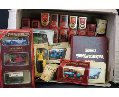 Around 50 boxed Matchbox Models Of Yesteryear diecast models, to include Y-5 1927 Talbot, Y-12 1922 Ford Model T, Y-26 1918 C