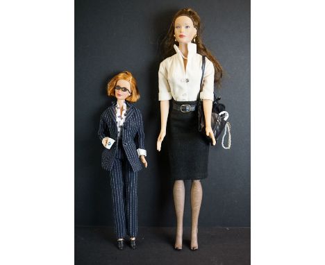 Robert Tonner Doll, 40cms high together with a Barbie Doll marked Mattel 1966 China to back, 30cms high 