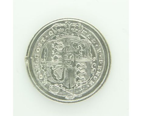 1820 - Silver sixpence of George III - gVF grade, contact marks and EK. UK P&amp;P Group 0 (£6+VAT for the first lot and £1+V