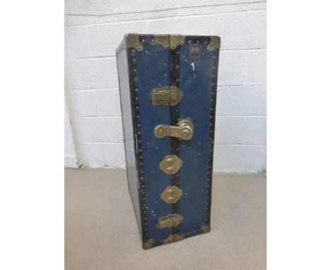 A "The Victor" British manufactured trunk.