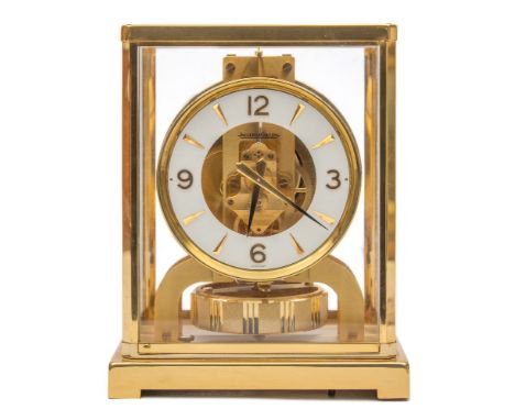 Jaeger-LeCoultre Atmos mantel clock: the movement stamped to the top LeCoultre, Atmos along with the serial number 411794, th