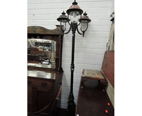 A modern street lamp style outside lightCondition report - not checked for functionality, all electronics are PAT Tested. mai