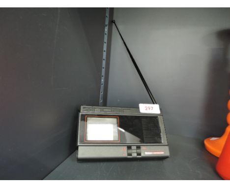 A vintage portable television by Sinclair FTV1/B