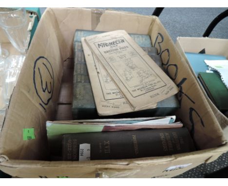 A selection of vintage volumes or reference books for The Institution of Automobile Engineers