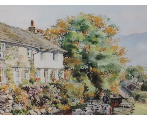 A Limited Edition print after Graham Carver, New Every Morning, Troutbeck, Cumbria, signed 8in x17in