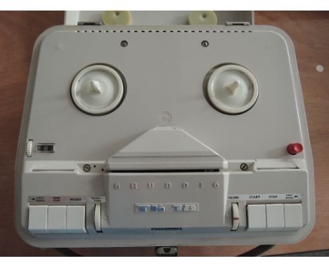 A Grudig TK reel to reel tape recorder