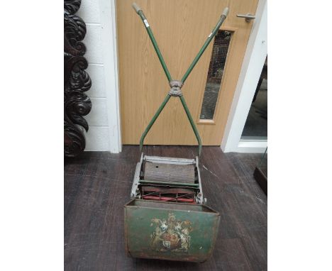 A vintage Ransome lawnmower 