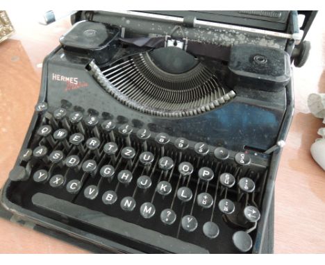 A vintage Hermes media typewriter