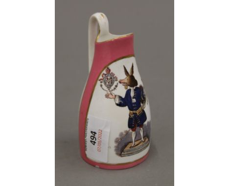 A Copeland Spode porcelain ewer. 11.5 cm high.
