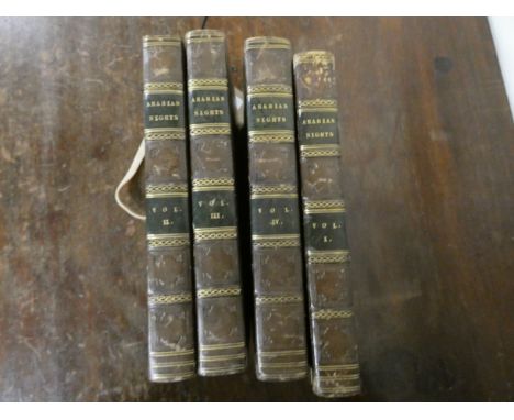 WESTALL R. (Illus).&nbsp;&nbsp;The Arabian Nights Illustrated with Engravings from Designs by R. Westall R.A. 12mo. Calf, a g