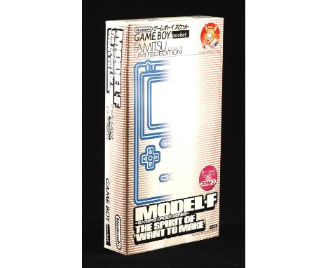 Nintendo Game Boy Pocket [Famitsu Limited Edition Model-F - Skeleton Model] - Factory Sealed/Brand New Item is sealed, brand 
