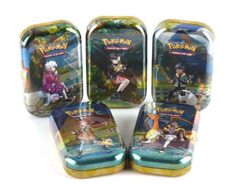 Pokémon TCG - Crown Zenith Mini Tins - Full Set of 5  - Sealed Condition Report:  Items are sealed, unused and brand new 