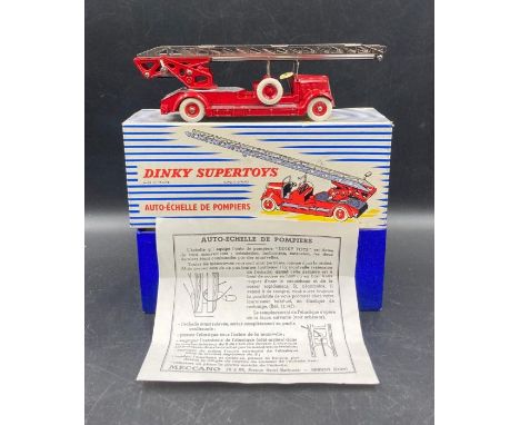 A vintage Dinky super toys French fire engine 