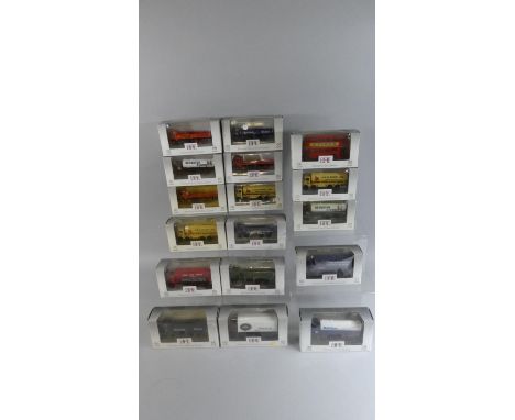 A Collection of 17 Boxed 00 Scale EFE of Lorries and Bus to Include Pickfords, British Steel 