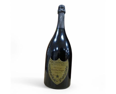A bottle of 150cl Moet &amp; Chandon Dom Perignon, 1976, magnum. Condition - good