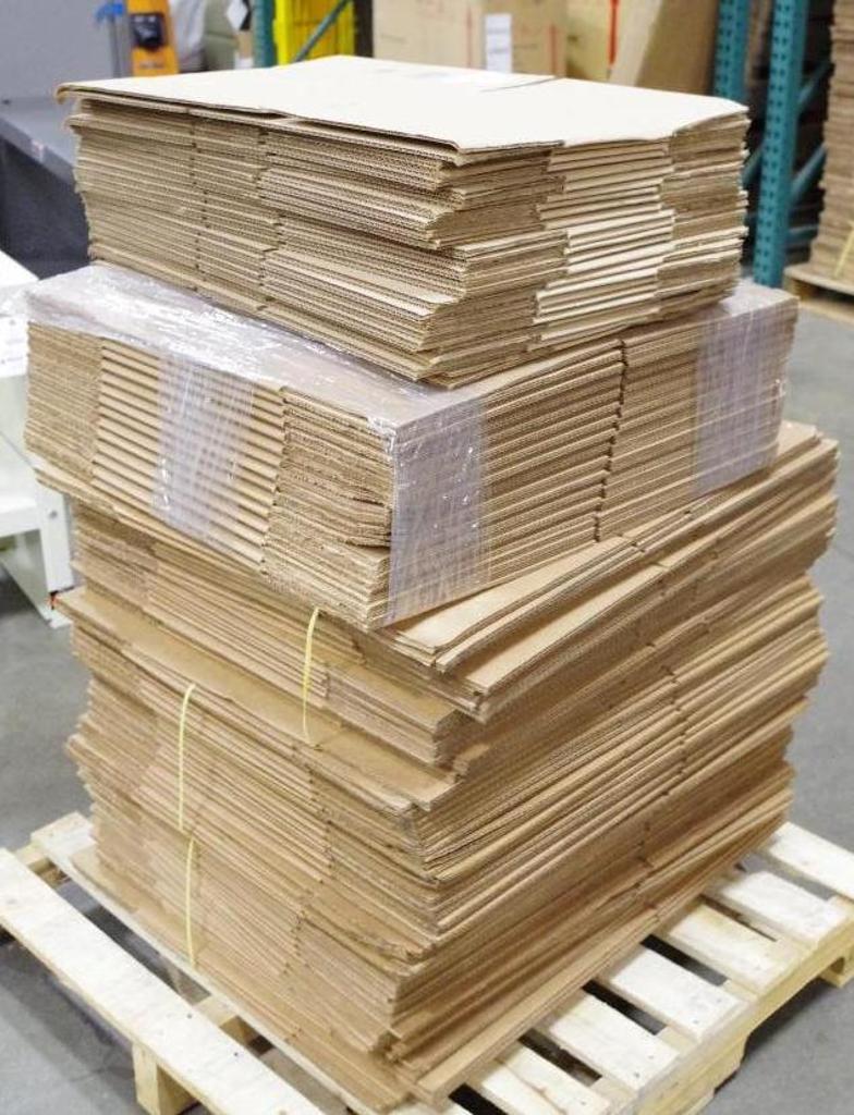 [QTY] ULINE Cardboard Boxes 15"x10"x6" M/N S4988, 16"x12"x12" M/N S