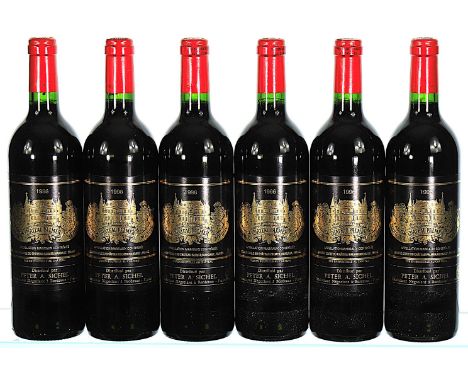 1996 Chateau Palmer 3eme Cru Classe, Margaux  OWC 6x75cl    Peter A. Sichel slip labels.    Purchased through and stored at T