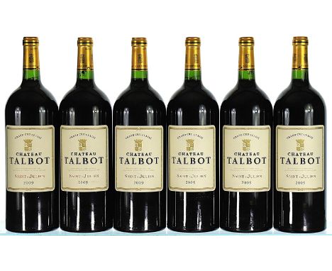 ß 2009 Chateau Talbot 4eme Cru Classe, Saint-Julien OWC 6x150cl IN BOND