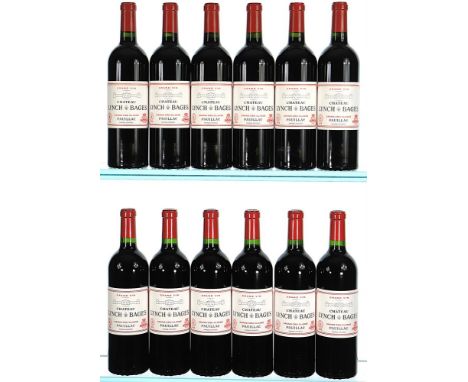 ß 2019 Chateau Lynch-Bages 5eme Cru Classe, Pauillac OWC 12x75cl IN BOND  Packed in 2x6 OWC  From a significant private colle