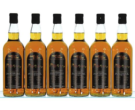 2014 Matthew Adams, Glentauchers Single Malt Scotch Whisky 6YO  6x70cl  Abv. 48%, limited series of 415 bottles, distilled 20