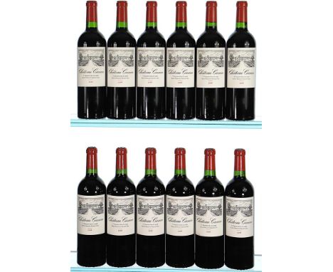 ß 2016 Chateau Canon Premier Grand Cru Classe B, Saint-Emilion Grand Cru OWC  12x75cl IN BOND  Packed in 2x6 OWC  From a sign