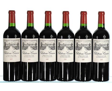 ß 2016 Chateau Canon Premier Grand Cru Classe B, Saint-Emilion Grand Cru OWC  6x75cl IN BOND  From a significant private coll