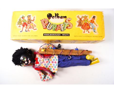 A Pelham Puppet 'Golly' 1960's, boxed