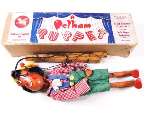 A Pelham Puppet 'Pinocchio',1950's 'A Walt Disney Character', with original instructions and box