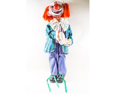 A Pelham Puppet 'Display Clown', 1960's, 68cm high