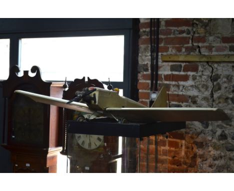A remote-control model aeroplane, 150 cm span